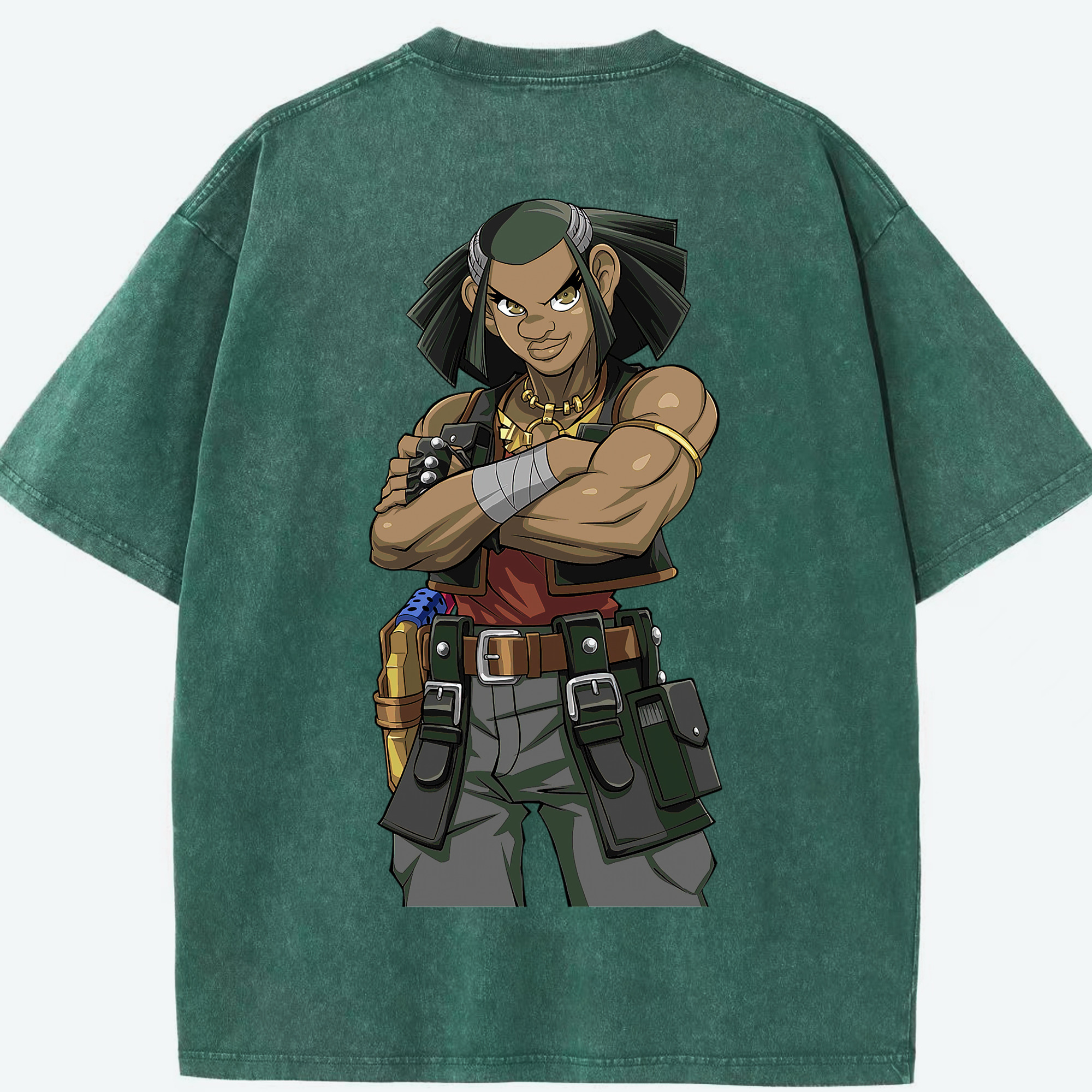 （画像用） 遊☆戯☆王 Yu-Gi-Oh! 綿100% ヴィンテージ風 半袖Tシャツ（背面プリント）